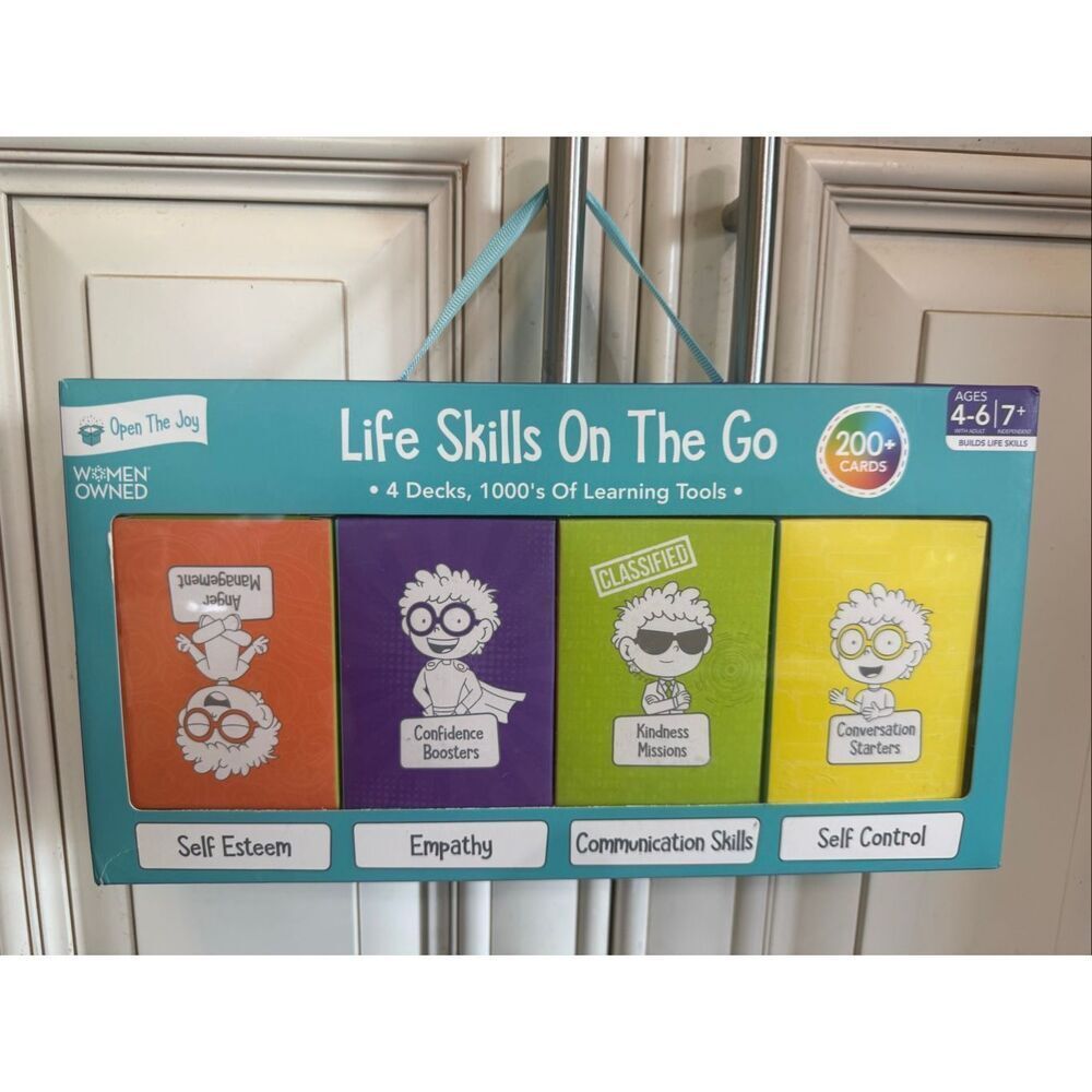 Open The Joy Life Skills On The Go - Complete Collection - English NWT